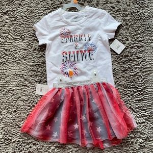 Girls 4th of July outfit